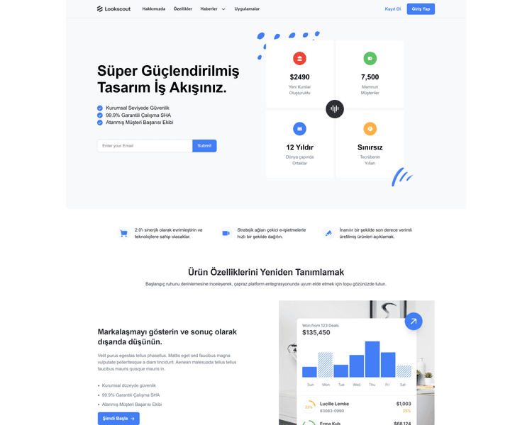 Landing Page